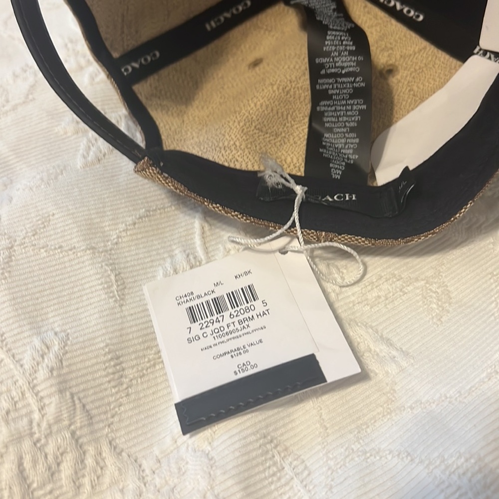 Coach hat - Picture 5 of 6